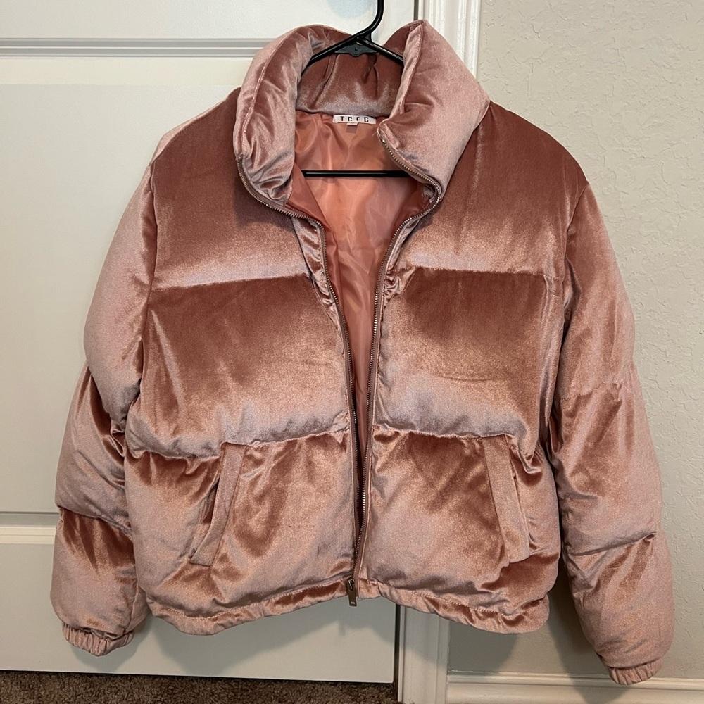 Pink Puffer Jacket